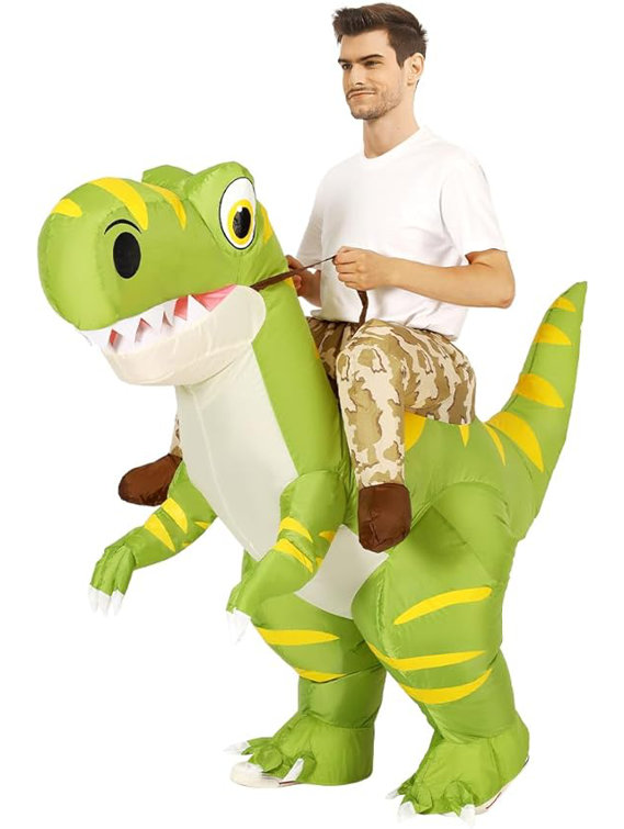 Trinx 72 Inch Dinosaur Inflatable Costume Wayfair Canada